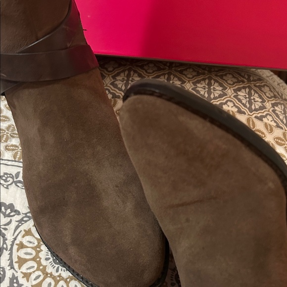Vince Camuto Dark Brown Riding Boots - Picture 4 of 10